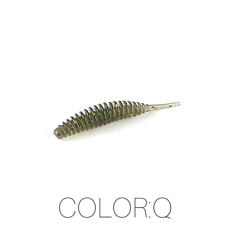 SUPERCONTINENT Small worm bait soft bait Tanta shrimp attractant fishing lures Pesca carp fishing bass lure Isca artificial