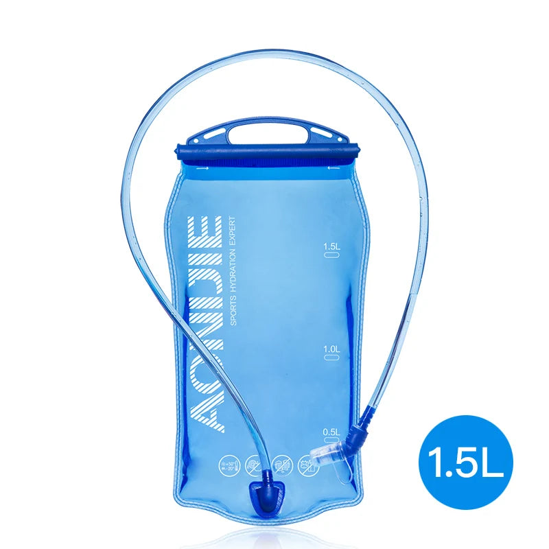 AONIJIE New 2000ML1.5L 2L 3L Outdoor Cycling Running Foldable TPU Water Bag Sport Hydration Bladder for Camping Hiking Climbing