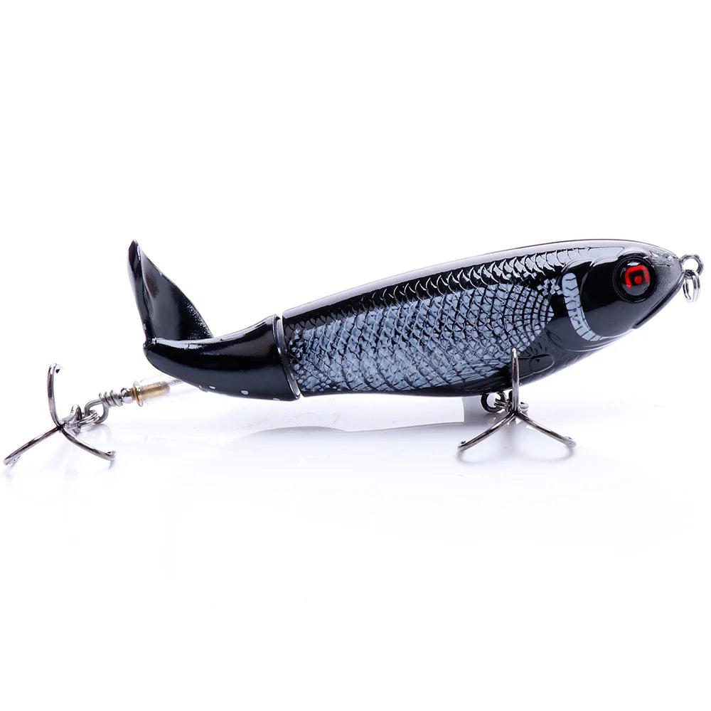 VTAVTA 10cm 17g Whopper Popper Top Water Lures For Fishing Pike Wobblers Minnow Fishing Lure Accessories Crankbait Popper Bait