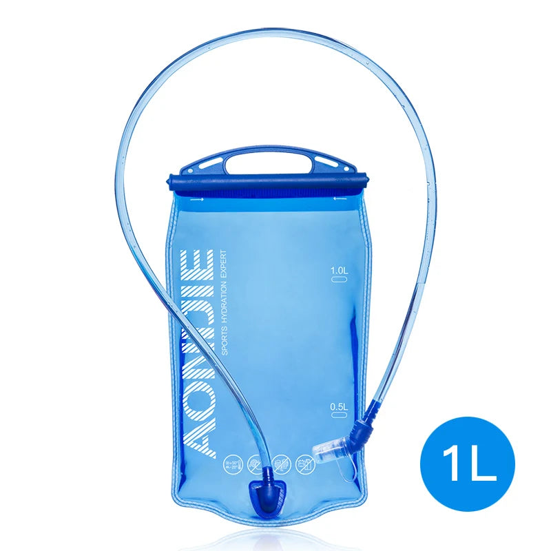 AONIJIE New 2000ML1.5L 2L 3L Outdoor Cycling Running Foldable TPU Water Bag Sport Hydration Bladder for Camping Hiking Climbing