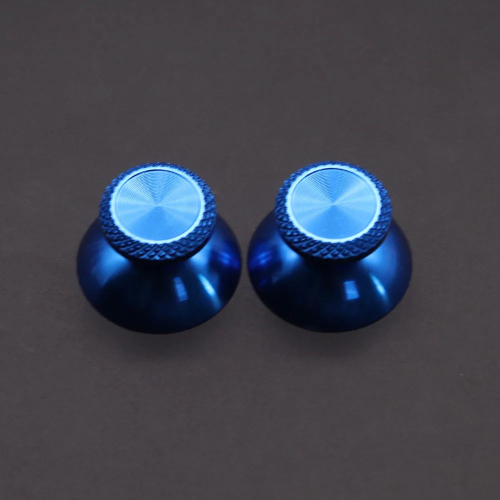 2PCS Metal Analog Joystick Thumb Stick Grip Cap Replacement Parts for PS5 Controller Thumbstick Replacement