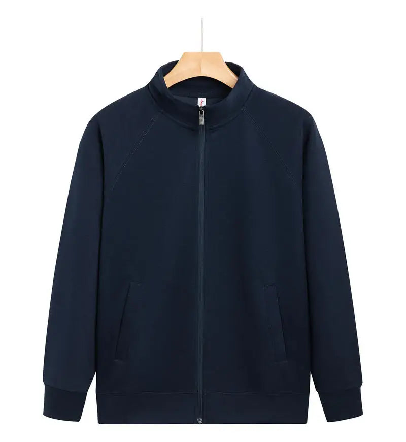 customized LOGO New Mens Jackets Hoodless Sweatshirts Men Stand-up collar Jacket Retro Coat Hoody Cardigan Zipper Coats GT2518