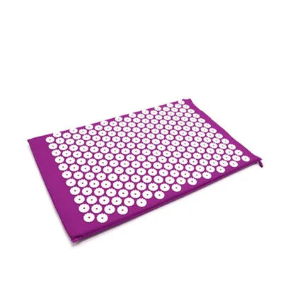 Acupressure Mat Pillow Set Sensi Massage Needle Applicator Mat Neck Back Foot Relief Yoga Acupuncture Cushion for Home Relax