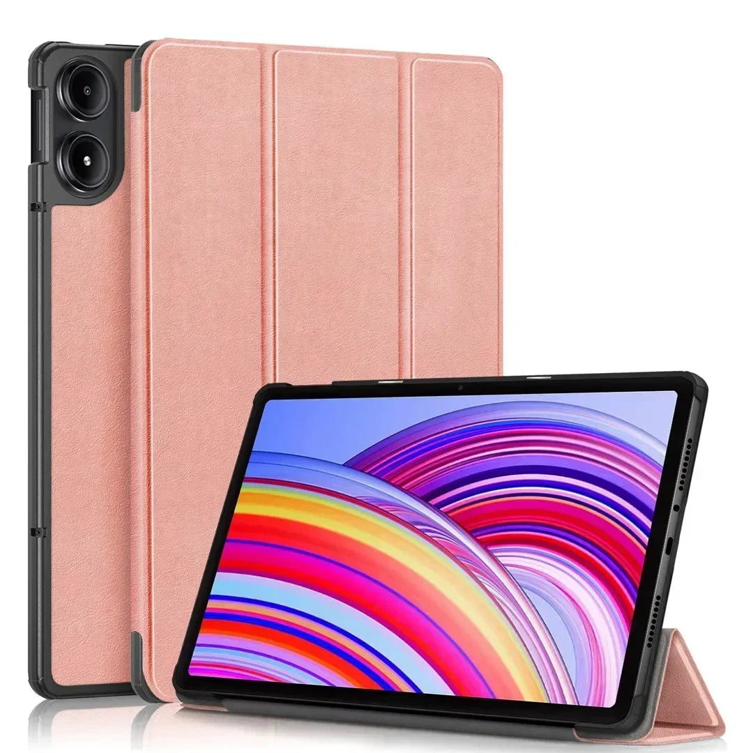 2024 Tablet Case For Xiaomi Redmi Pad Pro 12.1 inch Tri-Folding Stand Smart Leather Cover For Redmi Pad Pro 12.1" Funde tablets
