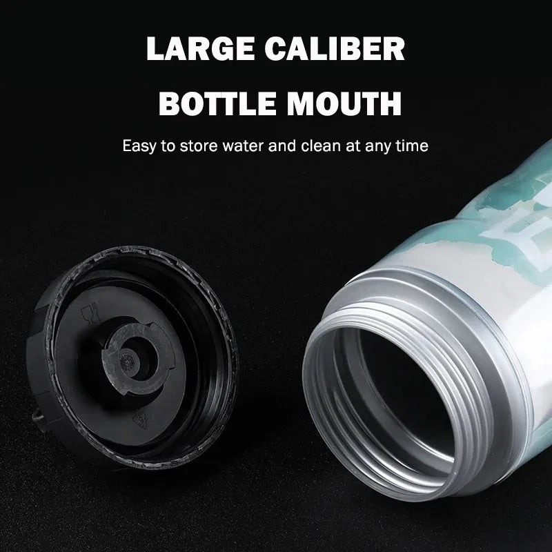 ESLNF Self-Propelled Large Capacity Water Bottle Insulated Iceberg Bike Road Bike Portable Water Cup Outdoor Cycling Equipment