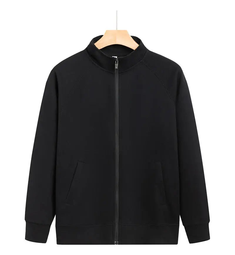 customized LOGO New Mens Jackets Hoodless Sweatshirts Men Stand-up collar Jacket Retro Coat Hoody Cardigan Zipper Coats GT2518
