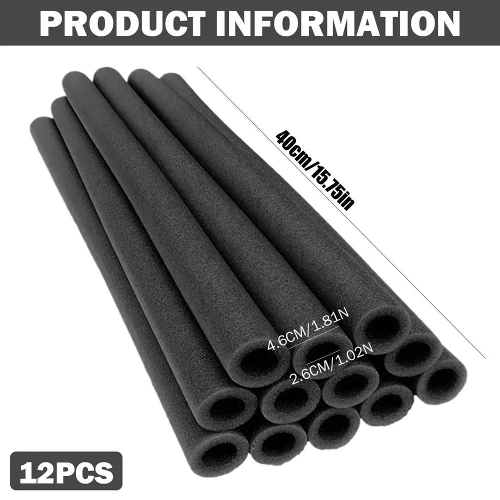 12Pcs 40cm Trampoline Pole Foam Sleeves Trampoline Pole Covers Protective Replacement Part Tube Padding Canopy Accessories