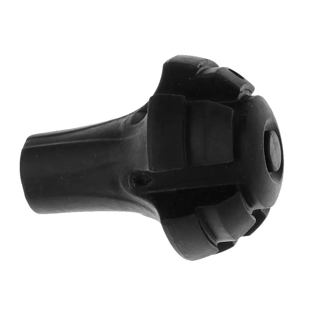 2 Pcs Replacement Rubber Tip End Cap for Trekking Poles Hiking Stick Walking Cane Anti-Slip Wear-Resistant Crutch Feet Pads