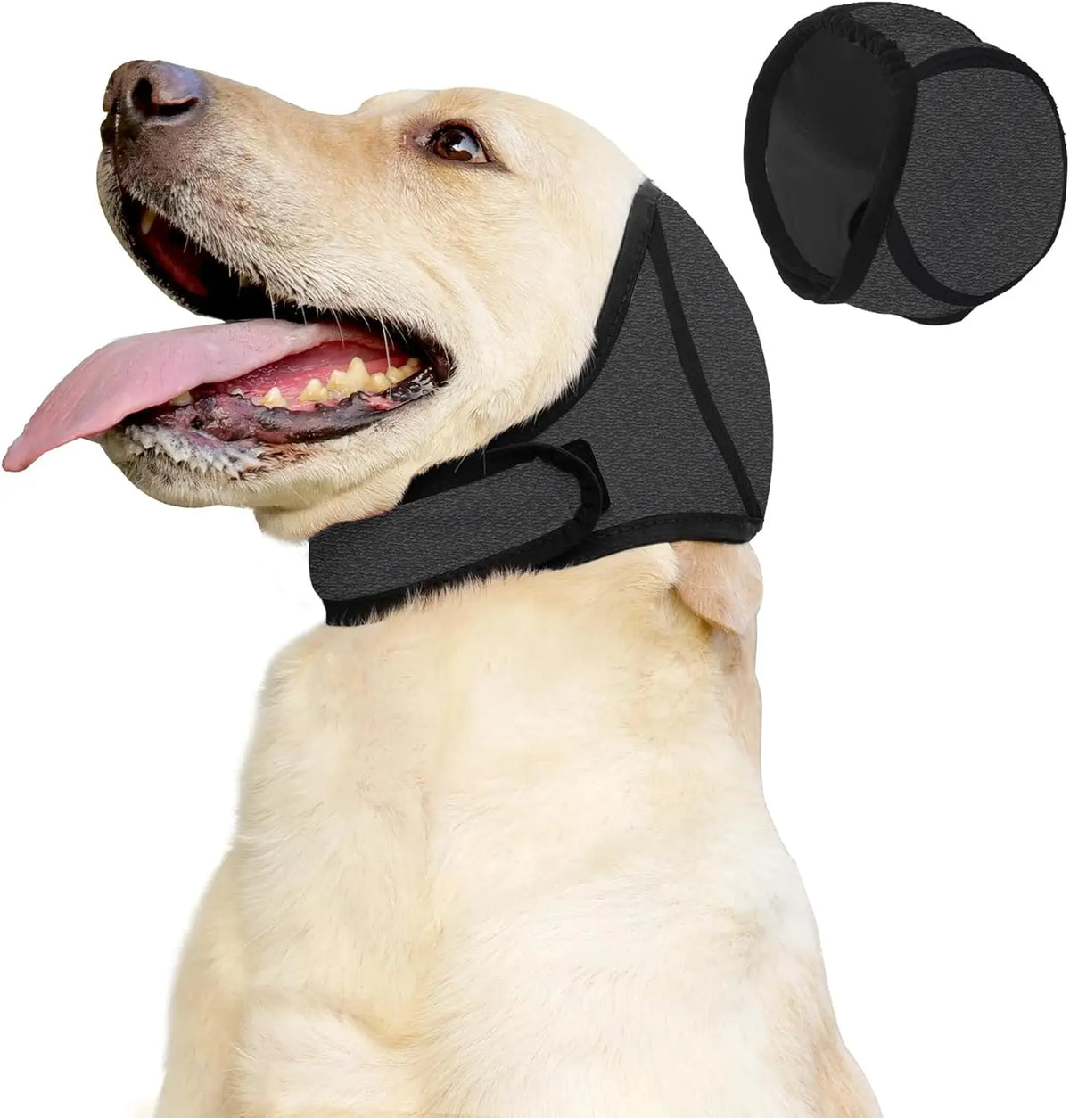 S/M/L Adjustable Earmuffs Quiet Ears Dogs Swimming Comfort Calming Hoodie Ear Covers Relief Wraps Isolate Noise Protection