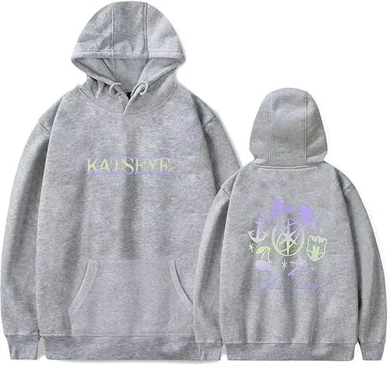 2025 Katseye Merch Distressed Hoodie environmental protection material Men Women Sweatshirt Tracksuit Pullover Coat Fashion rest