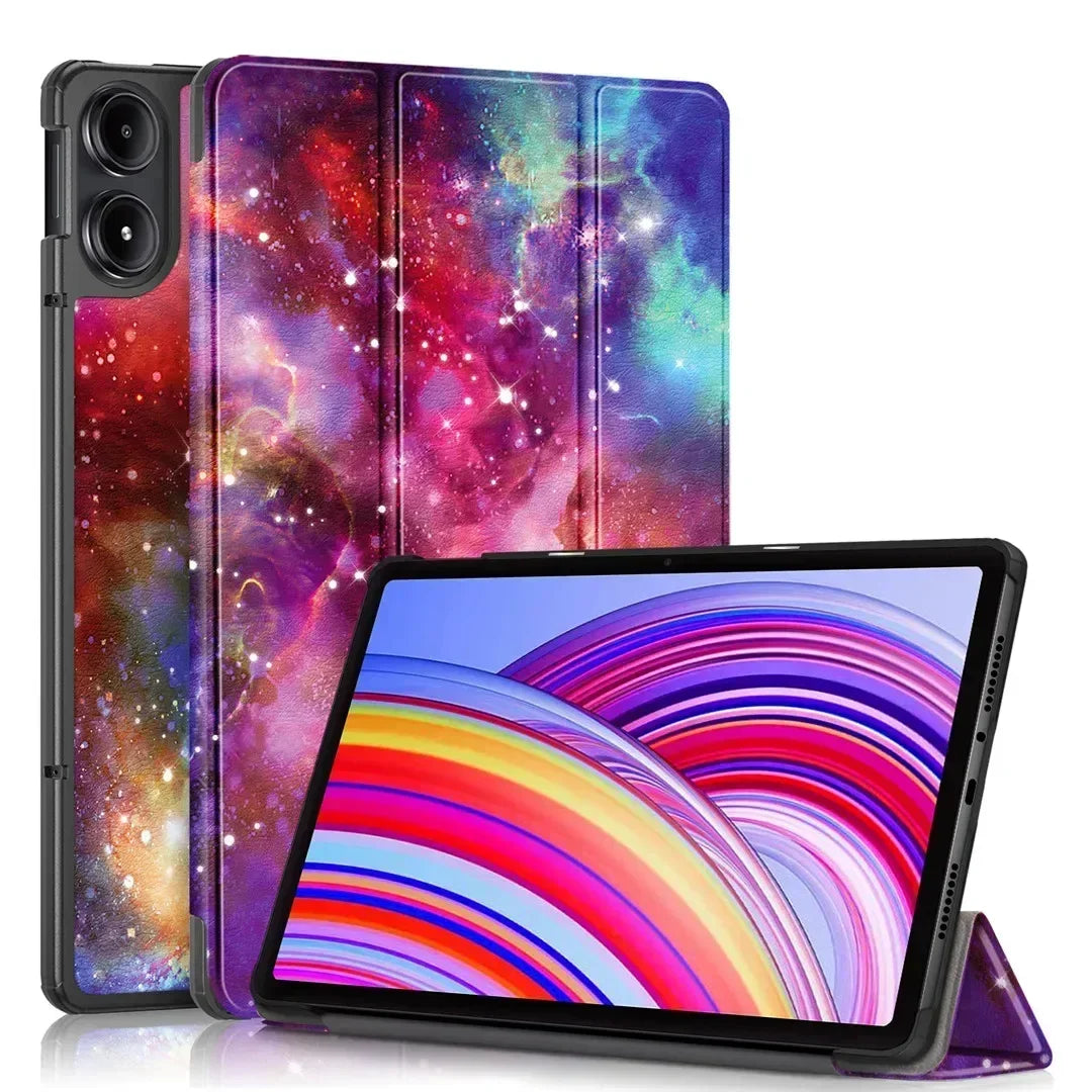 2024 Tablet Case For Xiaomi Redmi Pad Pro 12.1 inch Tri-Folding Stand Smart Leather Cover For Redmi Pad Pro 12.1" Funde tablets