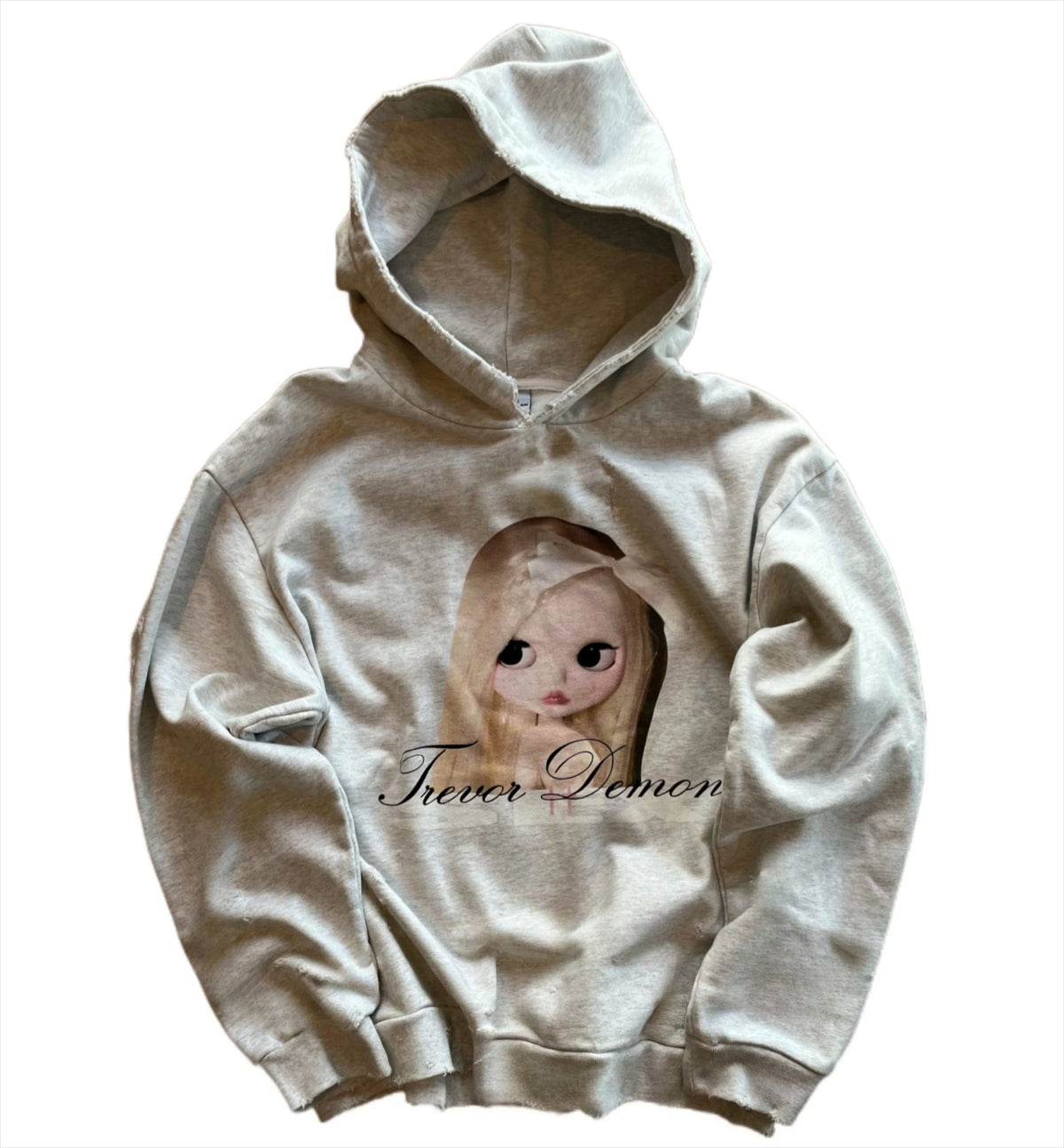 Y2K New Fashion Light Gray Hoodie Women Harajuku Casual Short Sweatshirt Large Zipper Decoration Hoodie Goth Sexy Slim Fit Tops
