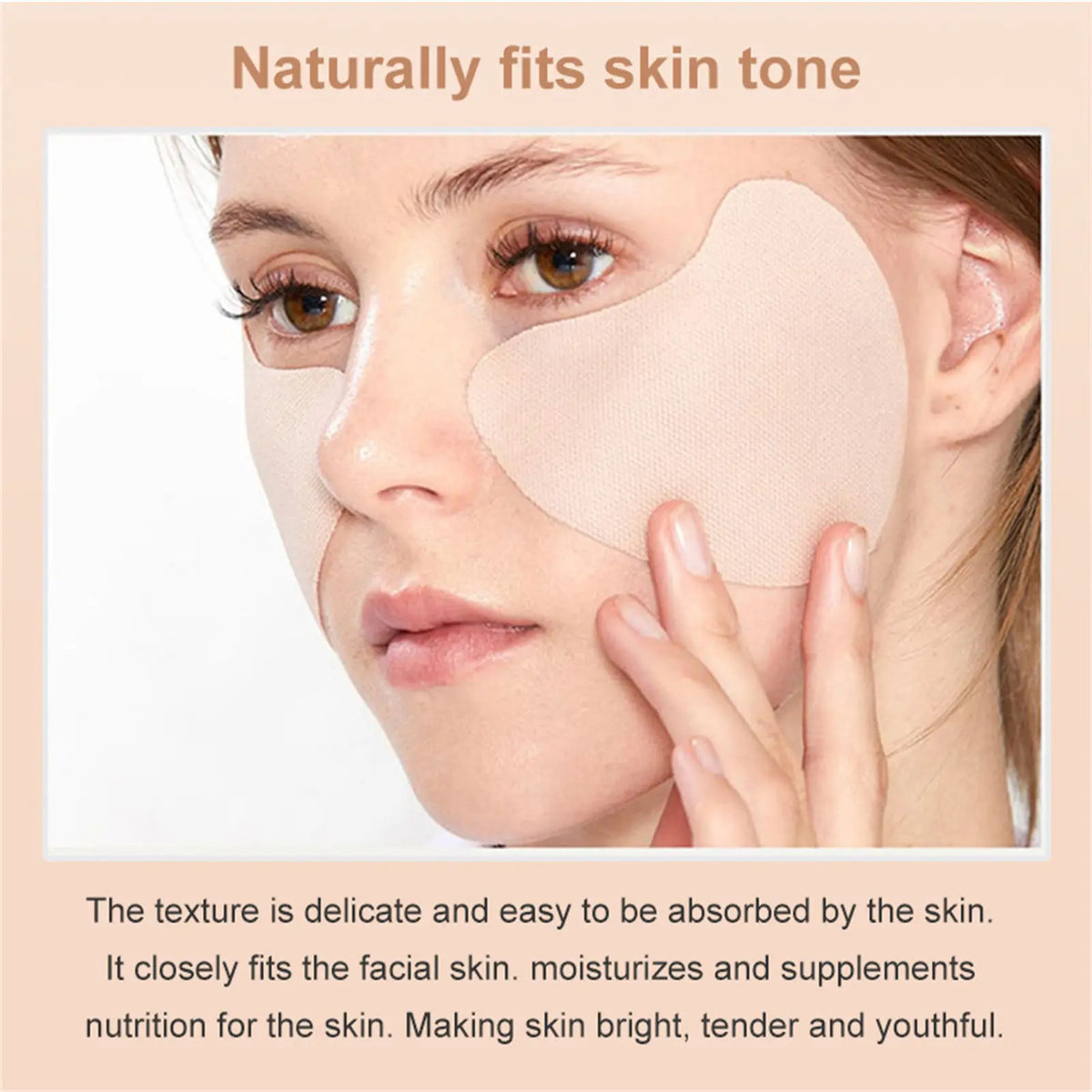 5/10 Pairs Golf Eye Patches UV Protection Hydrogel Eye Patches with UV Filter Sun Protection Eye Masks for Outdoor Lovers‌