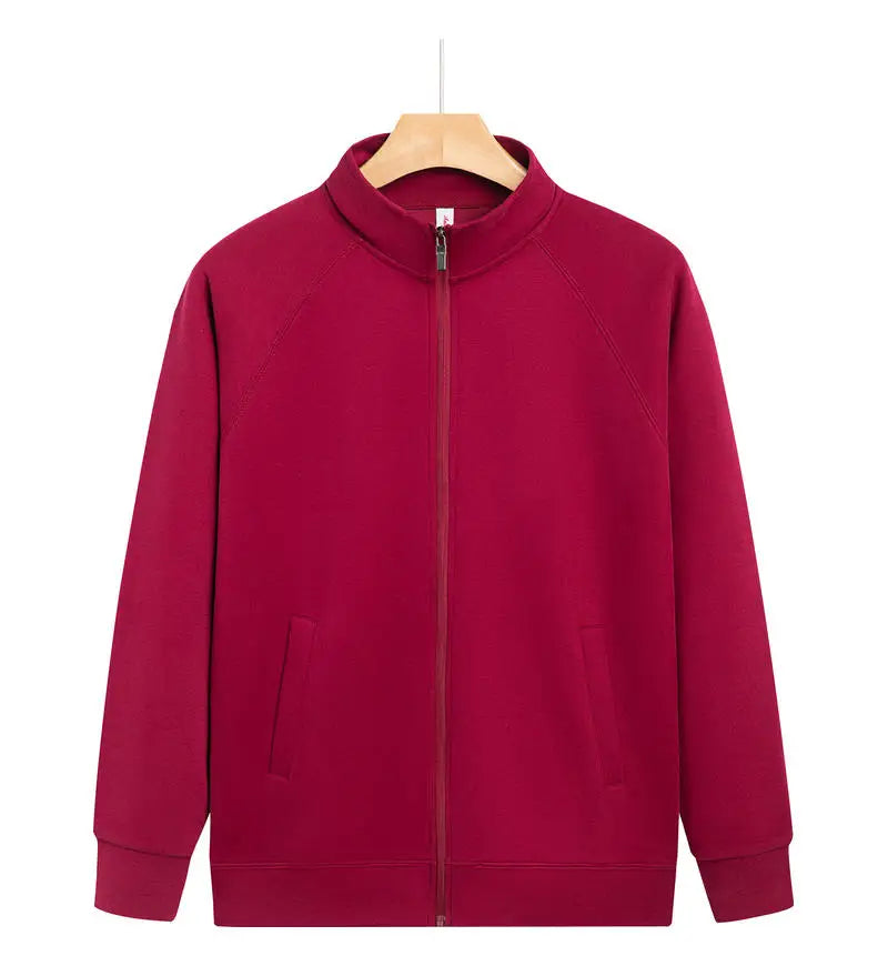 customized LOGO New Mens Jackets Hoodless Sweatshirts Men Stand-up collar Jacket Retro Coat Hoody Cardigan Zipper Coats GT2518