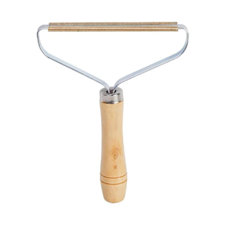 Portable Pet Hair Remover Brush - Manual Lint Shaver Scraper Cleaning Tool for Carpet Wool Coat Clothes - Lint Pellet Removal