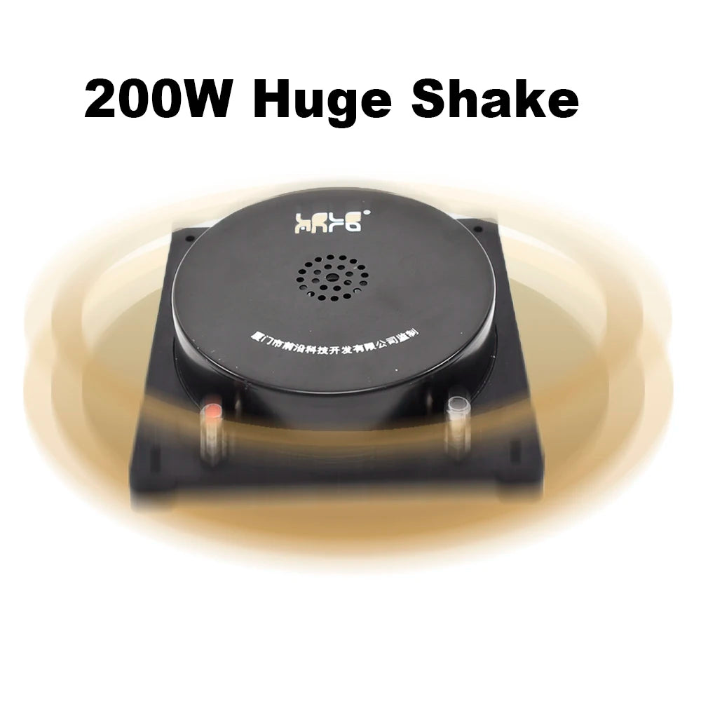 200W 6ohm Resonance Vibration Speaker Portable Audio Loudspeaker Subwoofer Anti-neighbor Low Frequency Bass Shaker Massage Seat