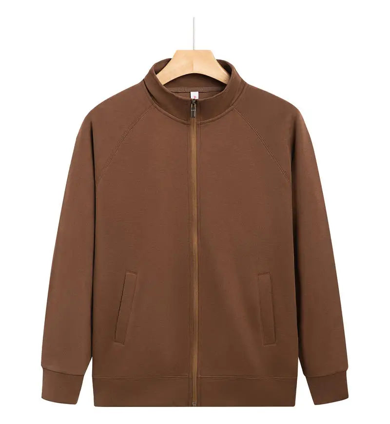 customized LOGO New Mens Jackets Hoodless Sweatshirts Men Stand-up collar Jacket Retro Coat Hoody Cardigan Zipper Coats GT2518