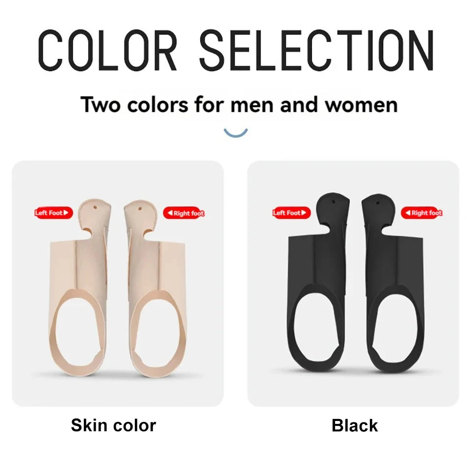 GOBYGO 1Pcs Adjustable Lightweight Toe Bunion Corrector Bigfoot Toe Separation Correction Ankle Brace Wear Shoes Ankle Sleeve