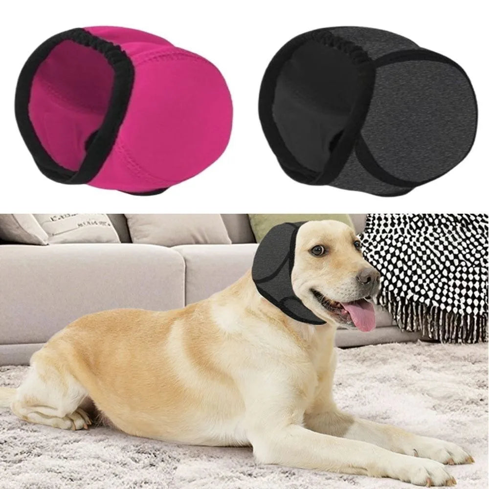 Hearing Protection Dog Calming Earmuff Noise Reduction Shock Proof Dog Earmuffs Waterproof Dog Soothing Headcover