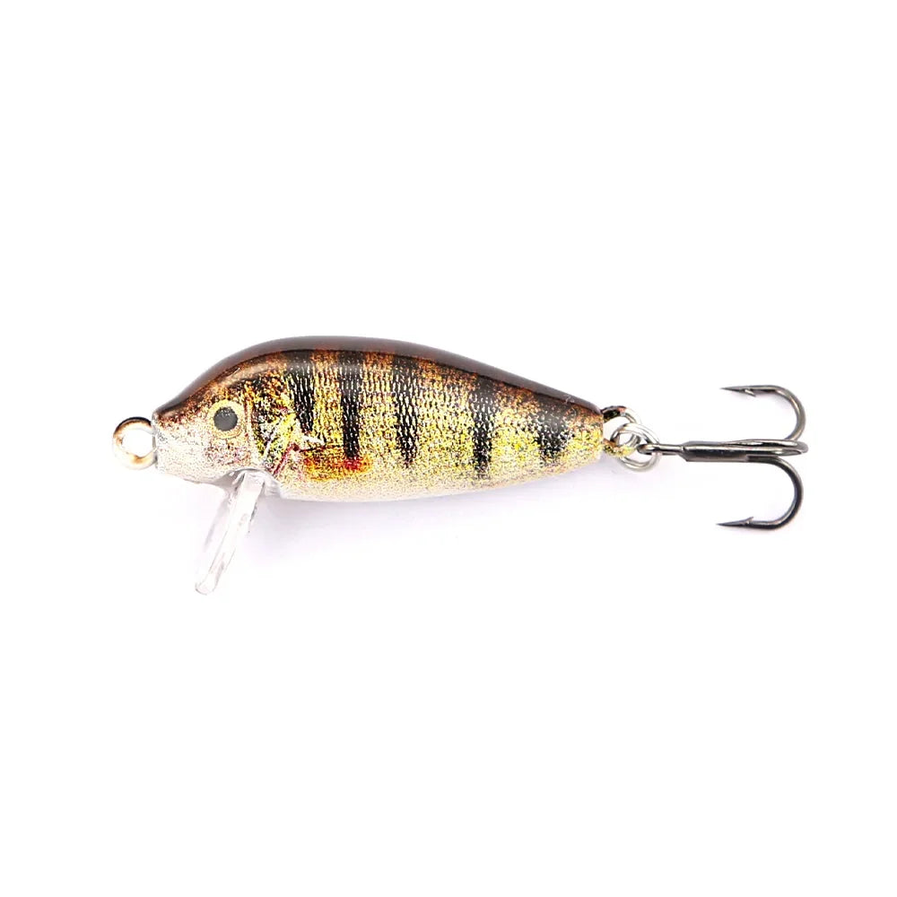 B&U 29mm Sinking Minnow Wobbling Fishing Lure Artificial Baits For Bass Perch Pike Trout Hard Bait Jerkbait Fishing Tackle