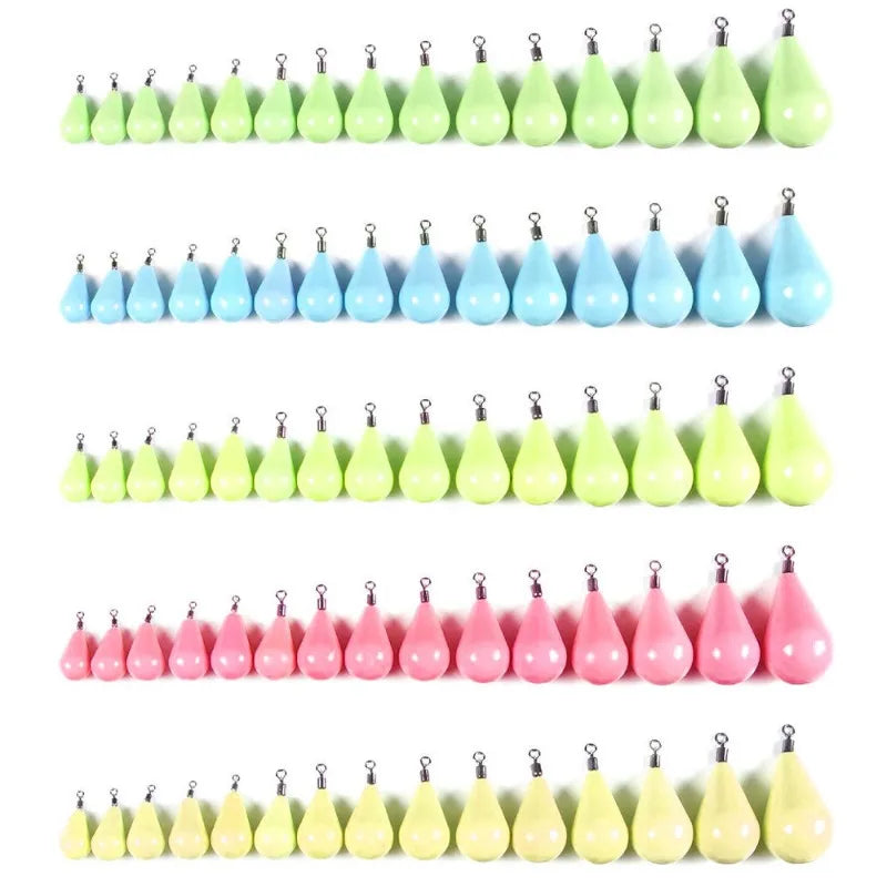 Luminous Fishing Sinkers 12g-150g Weight Sinker Ball Worm Flipping Weights Fishing Weights for Bass Texas Rigs Tackle