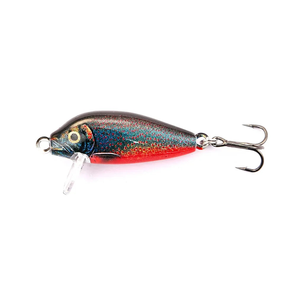 B&U 29mm Sinking Minnow Wobbling Fishing Lure Artificial Baits For Bass Perch Pike Trout Hard Bait Jerkbait Fishing Tackle