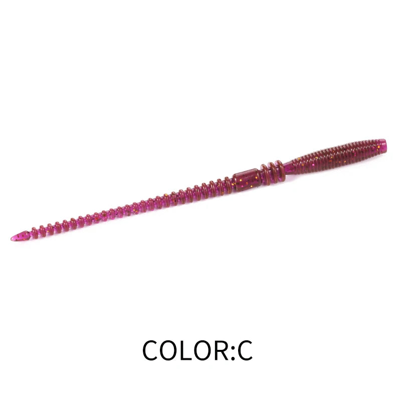 SUPERCONTINENT  Cruel Leech soft fishing lure 100mm/1.2g LURKER UV Worms Bait Soft Silicone Fishing Lure Bass Fishing