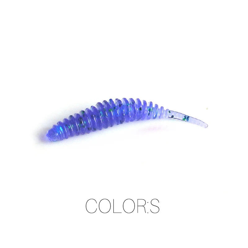 SUPERCONTINENT Small worm bait soft bait Tanta shrimp attractant fishing lures Pesca carp fishing bass lure Isca artificial