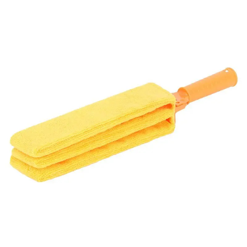 Blue Venetian Blind Cleaning Brush for Cleaning and Dust Removal, Air Conditioner Vent Dust Brush, Gap Cleaning Brush