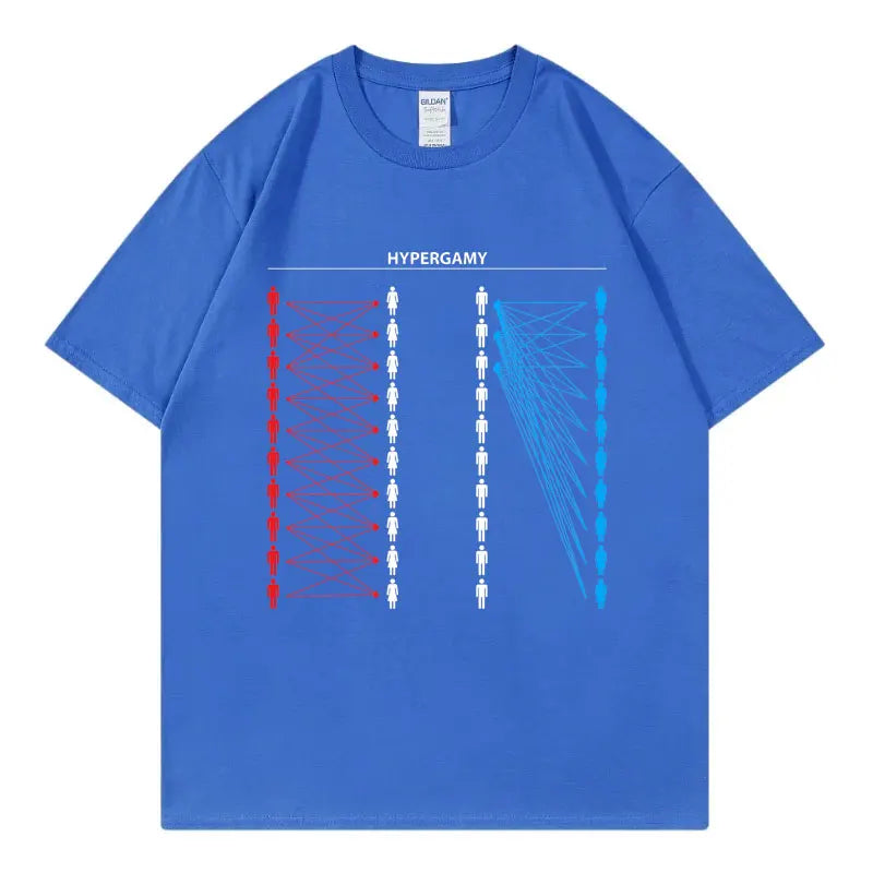 Hypergamy Meme Funny Dating Strategy T-shirts Men Women Fashion Casual Oversized T Shirt Summer 100%cotton Short Sleeve T-shirt