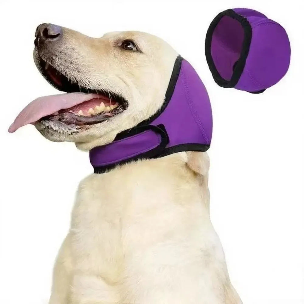 Hearing Protection Dog Calming Earmuff Noise Reduction Shock Proof Dog Earmuffs Waterproof Dog Soothing Headcover