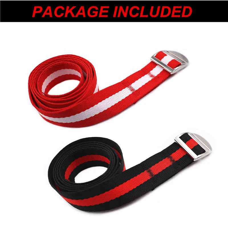 1 Pair Arm Wrestling Strap with Metal Buckle for Competition Match 100cm Long Non-Slip Exercise Arm Wrestling Training Equipment
