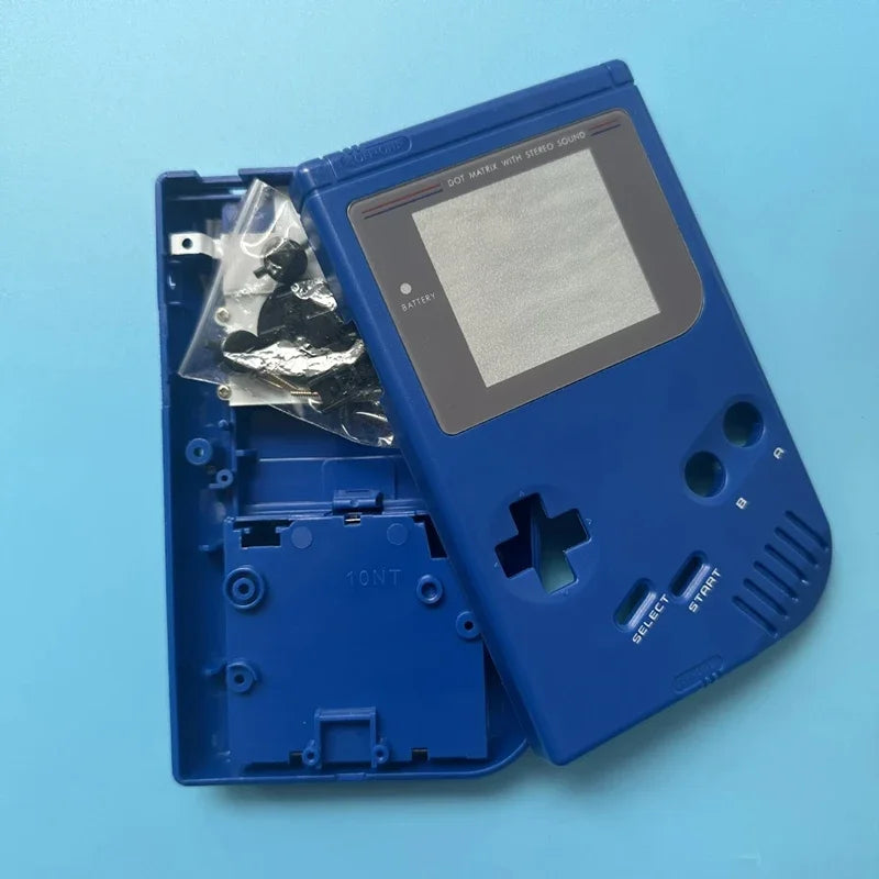 For Gameboy Classic GB DMG Shell Replacement Kit High Quality Console Housing With Buttons Conductive Pads Screws Accessories