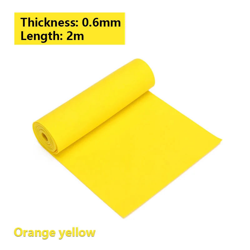 2m Rubber Band High Quality slingshot latex band 0.5/0.6/0.7/0.8/1.0/1.2mm Thickness Catapult Shooting 15CM Width Bulk