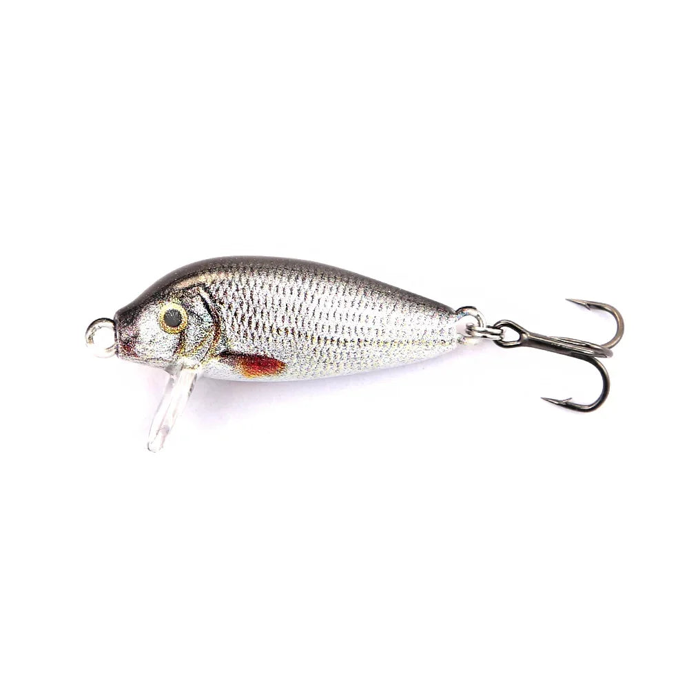 B&U 29mm Sinking Minnow Wobbling Fishing Lure Artificial Baits For Bass Perch Pike Trout Hard Bait Jerkbait Fishing Tackle