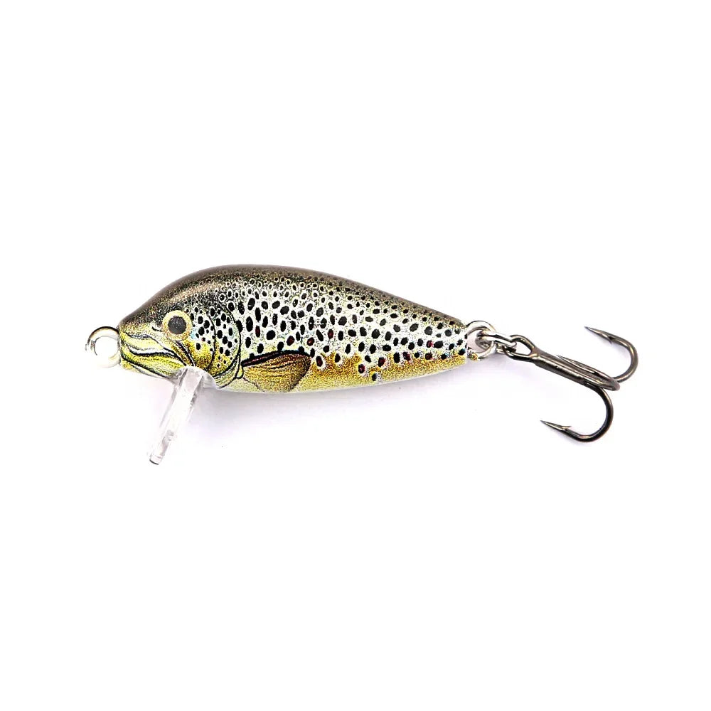 B&U 29mm Sinking Minnow Wobbling Fishing Lure Artificial Baits For Bass Perch Pike Trout Hard Bait Jerkbait Fishing Tackle