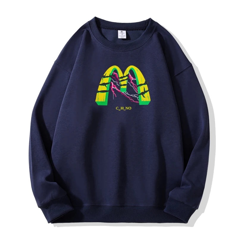 Fashion Pullover Men's Hoodies Vintage Graphic Hip Hop Graphic Goth Hooded Sweatshirt Oversized Women Clothes Y2k Aesthetic Tops