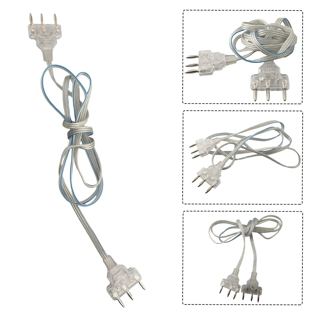 1.6m Foil Epee Body Cord Practical Flexible Wire Protector For Face Guard And Body Cord Break-Resistant Fencing Accessory