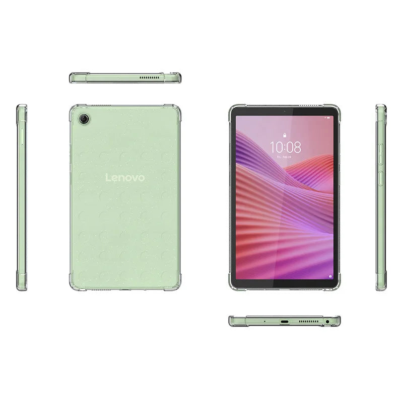 For Lenovo Tab One 8.7 inch 2025 Protective Case Lenovo Tab K9 Airbag Anti-drop Transparent Funda TB305XU/TB305FU 8.7' TPU Shell