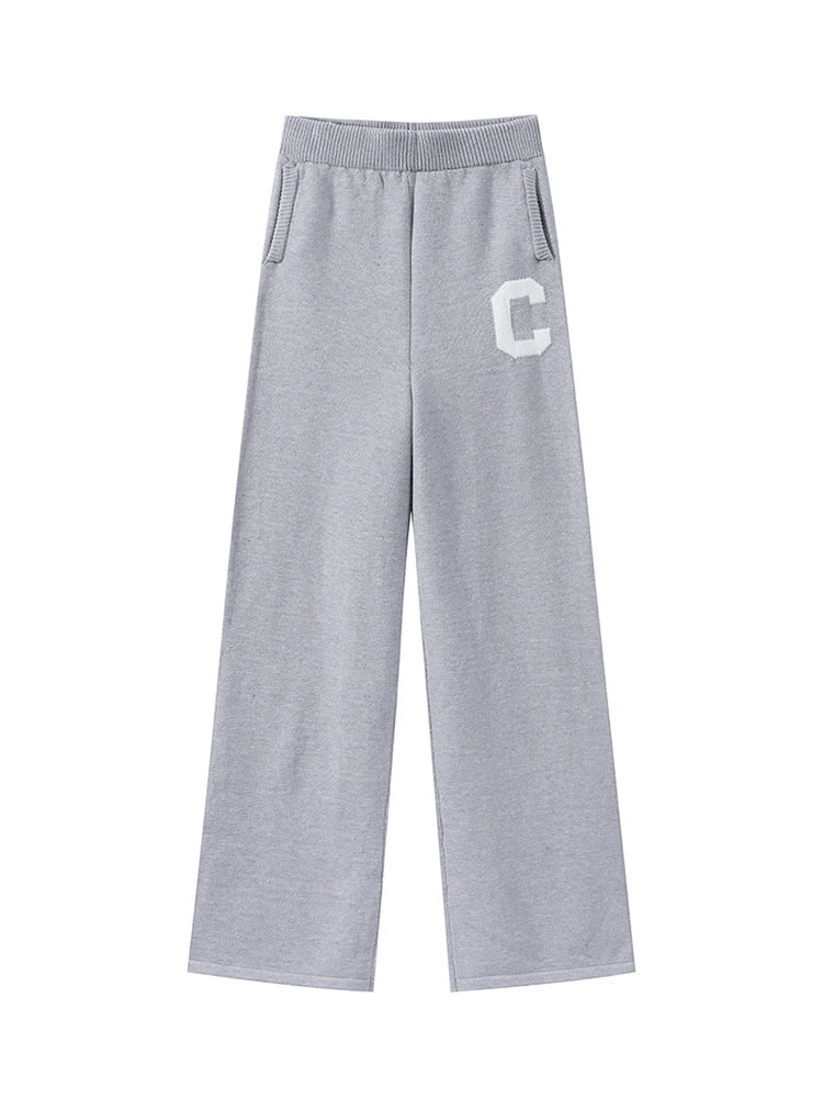 Jacket Tracksuit Two‑piece Set Knit Jacket Clothes Hooded Knit Woman Tracksuit Hooded Knit Coat Pants Trousers Women Clothes