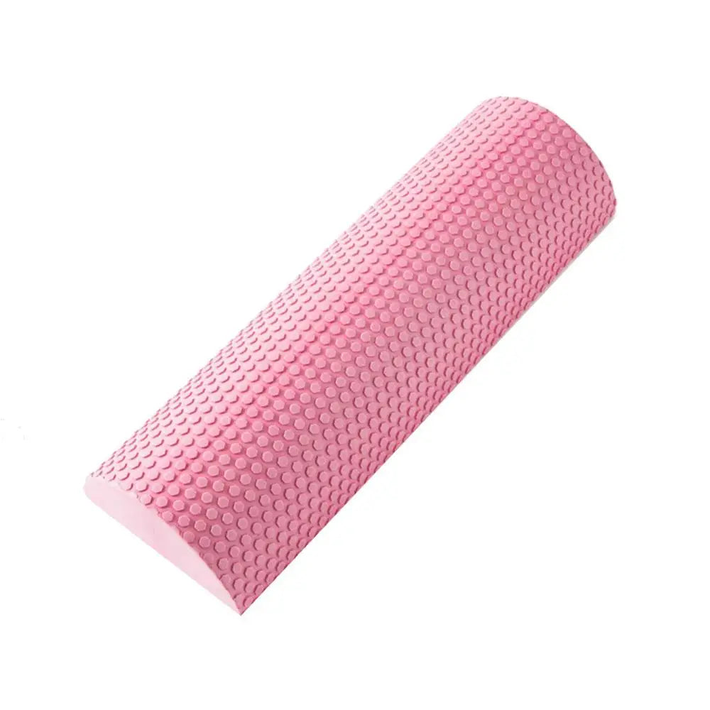 EVA Foam Yoga Roller 30cm Portable Pilates Fitness Cylinder for Leg Arm Back Deep Muscle Massage Home Gym Exercise Roller