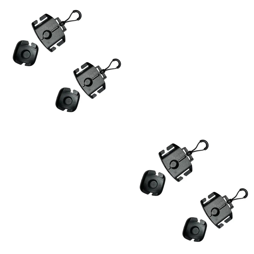 2/4/8 Sets FIDLOCK Snap Pull FIDLOCK Clips Molle Clip Molle Stystem Accessories Magenetic Buckles Tactical Gear