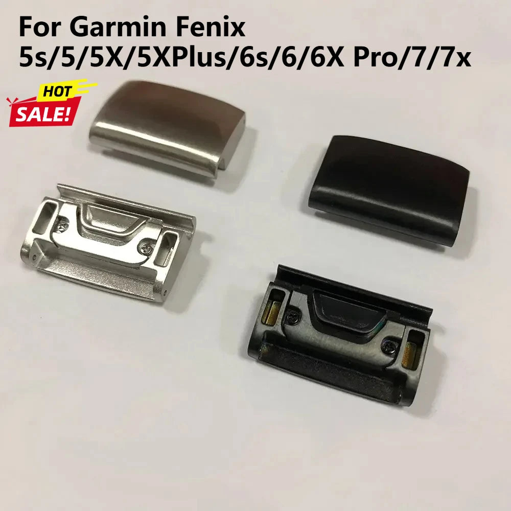 26 22 20mm Quick Fit Metal Adapter For Garmin Fenix 5s/5/5X/5XPlus/6s/6/6X Pro/7/7x/Forerunner945 Watch Easyfit Buckle Connector