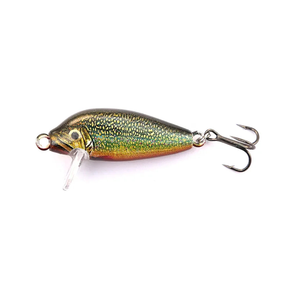 B&U 29mm Sinking Minnow Wobbling Fishing Lure Artificial Baits For Bass Perch Pike Trout Hard Bait Jerkbait Fishing Tackle