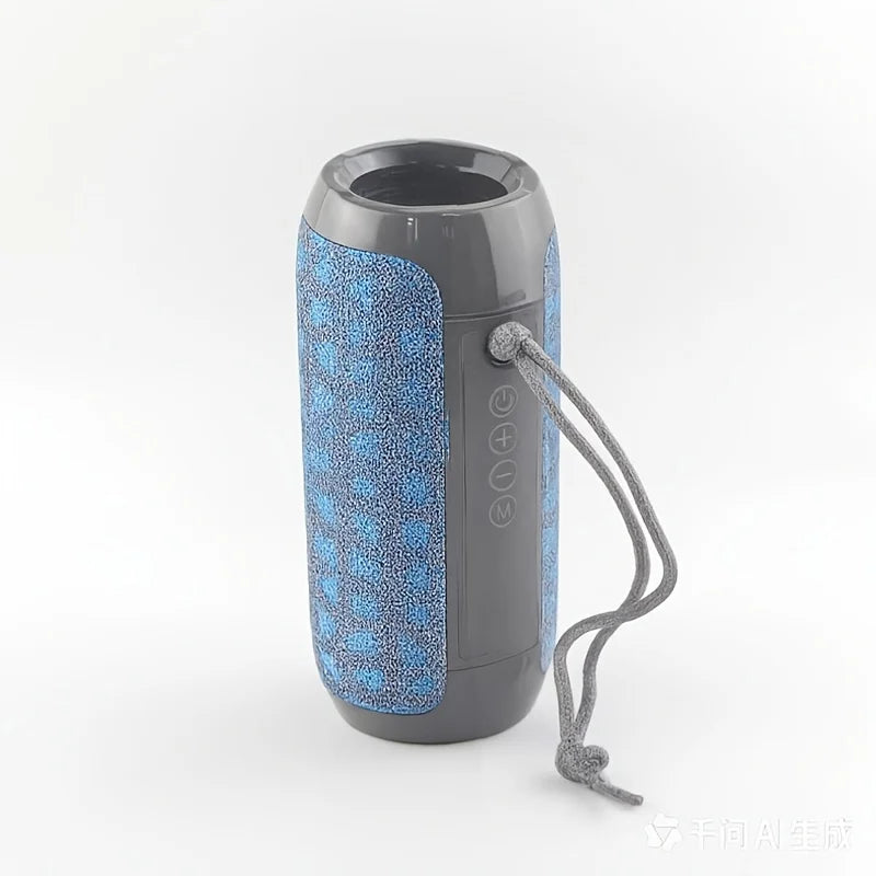 TG117 Bluetooth Portable Wireless Speaker, IPX4 Waterproof, TWS Stereo Sound, Support TF Card & USB Playback, Connect Phone Tablet TV, Outdoor Wireless Audio Speaker, Ideal Birthday, Thanksgiving, Christmas Party Gift