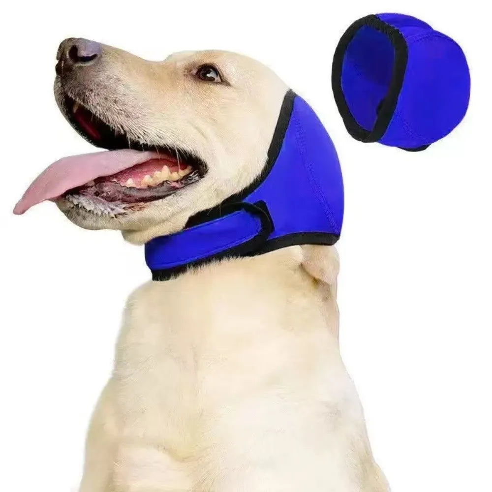 Hearing Protection Dog Calming Earmuff Noise Reduction Shock Proof Dog Earmuffs Waterproof Dog Soothing Headcover
