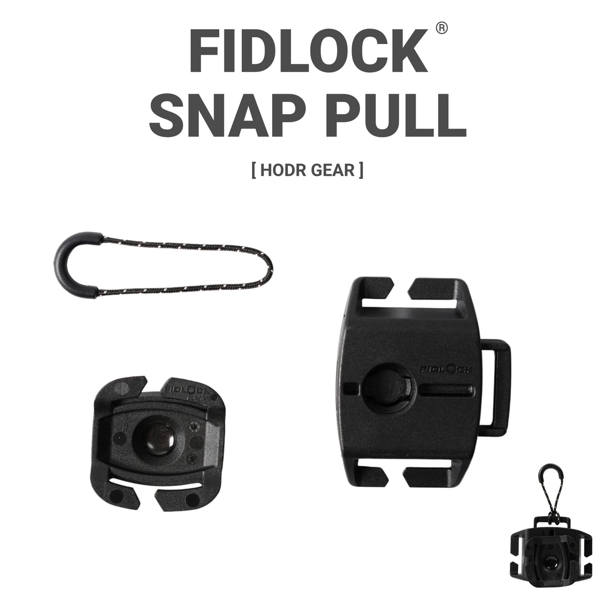 2/4/8 Sets FIDLOCK Snap Pull FIDLOCK Clips Molle Clip Molle Stystem Accessories Magenetic Buckles Tactical Gear