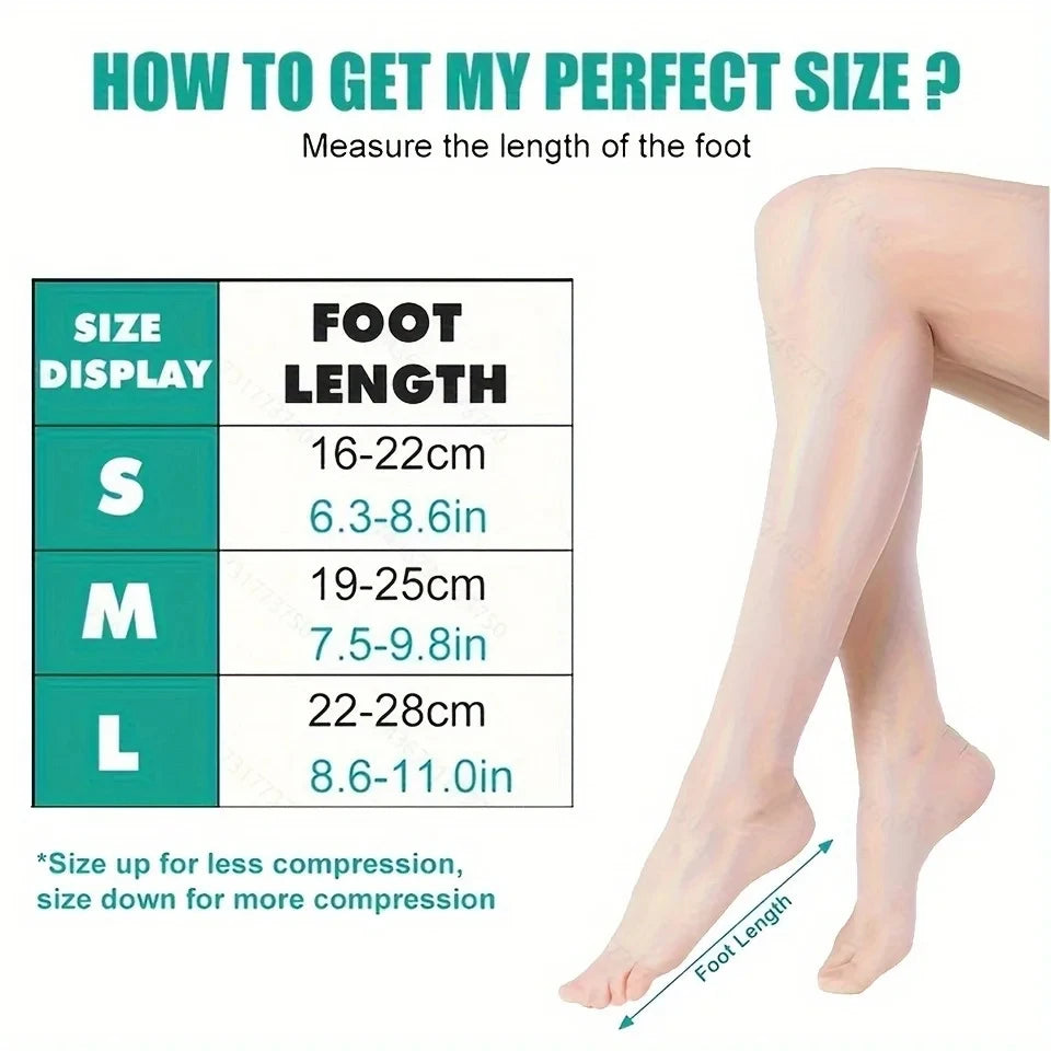 GOBYGO 1Pcs Adjustable Lightweight Toe Bunion Corrector Bigfoot Toe Separation Correction Ankle Brace Wear Shoes Ankle Sleeve