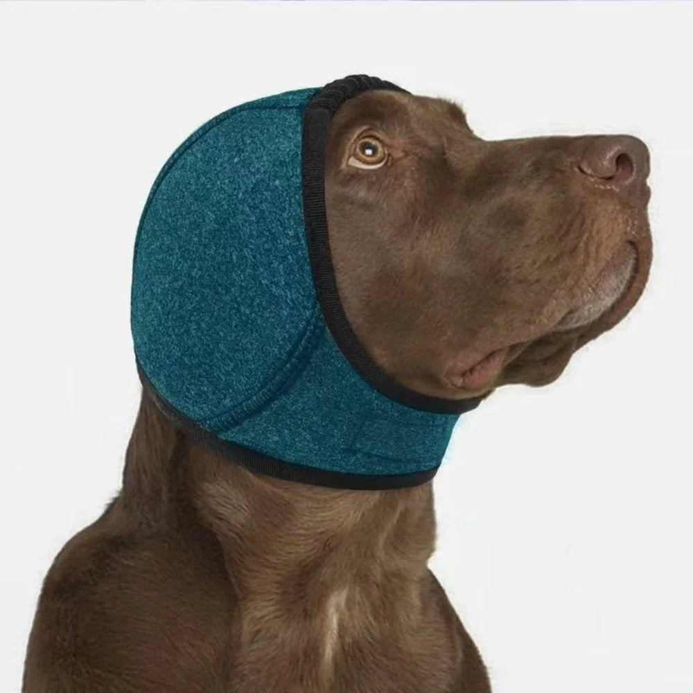 Hearing Protection Dog Calming Earmuff Noise Reduction Shock Proof Dog Earmuffs Waterproof Dog Soothing Headcover