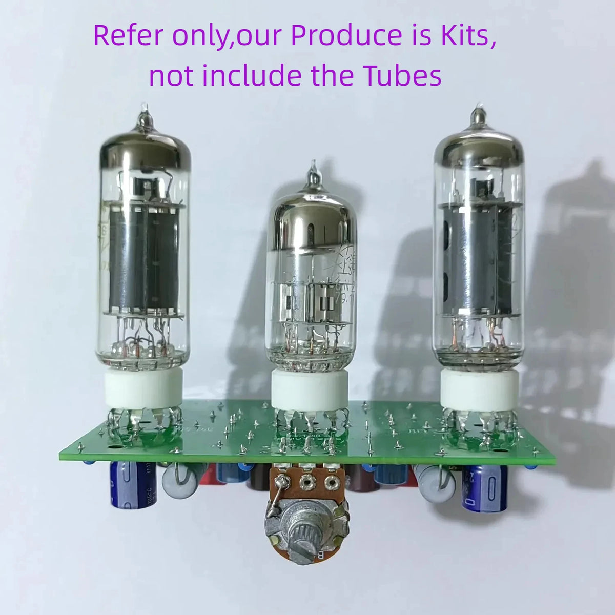 GHXAMP Kits Mini 6N2 Push-6P1 Dual Channel Tube Amplifier Board Parts 3.5W+3.5W (10cm x 7cm)